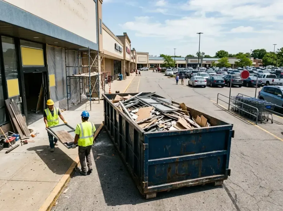 retail-store-renovation-debris-003 — frequently asked questions, Roll-off Dumpster Rentals in Glassboro, NJ